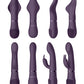 Vibromasseur point G Shots | Kit de plaisir Switch 1 vibromasseur clitoridien | Vibromasseur lapin violet | Meilleur vibromasseur pour femme