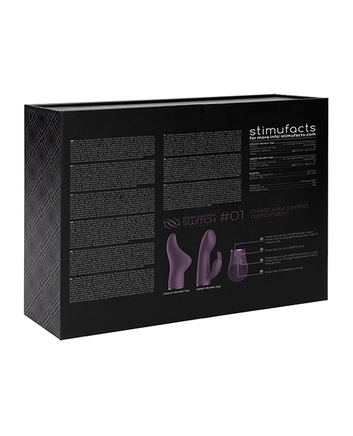Vibromasseur point G Shots | Kit de plaisir Switch 1 vibromasseur clitoridien | Vibromasseur lapin violet | Meilleur vibromasseur pour femme