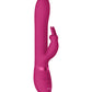 Vibromasseur point G Shots | Vibromasseur clitoridien Vive Amoris | Vibromasseur lapin avec perles stimulantes rose | Meilleur vibromasseur pour femme