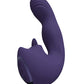 Vibromasseur et stimulateur de point G triple action Shots Yumi - Violet