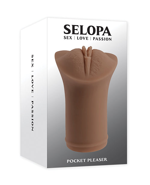 Masturbateur de poche Selopa Pocket Pleaser - Sombre