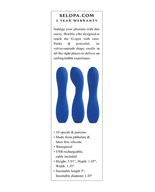 Sélopa Saphir G - Bleu