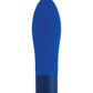 Vibrador Bala Selopa | Vibrador Pequeño Encantador Cobalt Cutie | Punta Cónica Azul | Eje Texturizado | Mejor Vibrador para Mujeres