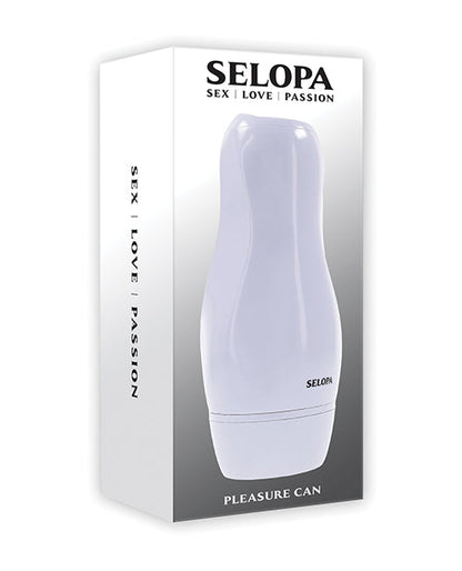 Masturbateur pour homme Selopa Pleasure Can – Blanc