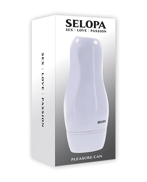 Masturbateur pour homme Selopa Pleasure Can – Blanc