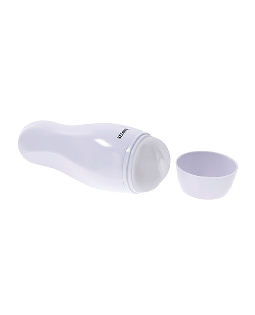 Masturbateur pour homme Selopa Pleasure Can – Blanc