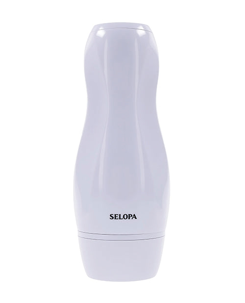 Masturbateur pour homme Selopa Pleasure Can – Blanc