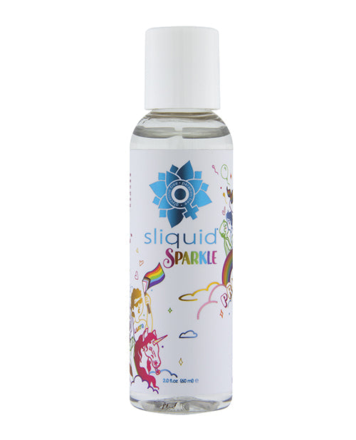 Sliquid Naturals Sparkle Pride Lubricante a base de agua - 2 oz