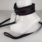 Spartacus Collar & Leash - Neoprene Red