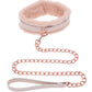 Sex & Mischief Peaches 'n CreaMe Collar y correa de piel