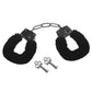Menottes en fausse fourrure Sex & Mischief - Noires