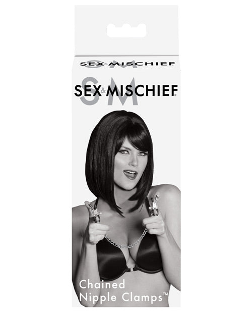 Serre-tétons enchaînés Sex & Mischief