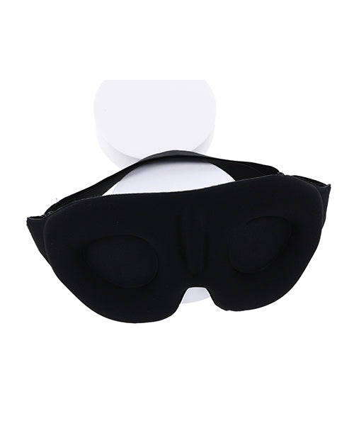 Antifaz de espuma viscoelástica Sportsheets Blackout - Negro