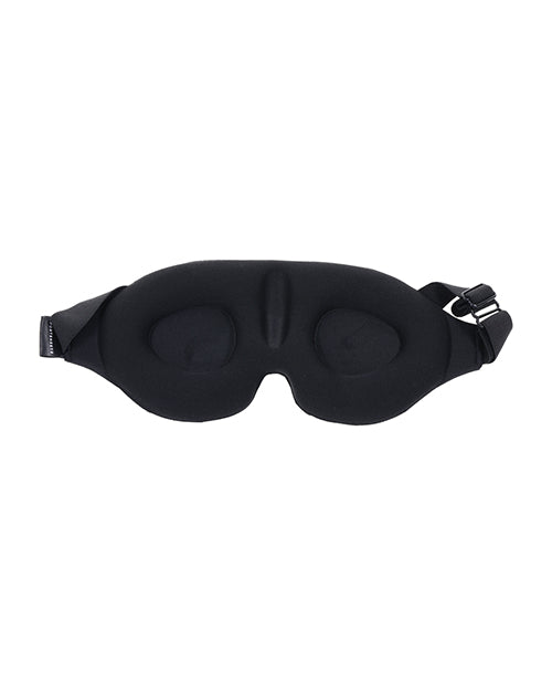 Antifaz de espuma viscoelástica Sportsheets Blackout - Negro