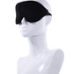 Antifaz de espuma viscoelástica Sportsheets Blackout - Negro