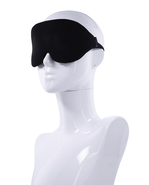 Antifaz de espuma viscoelástica Sportsheets Blackout - Negro
