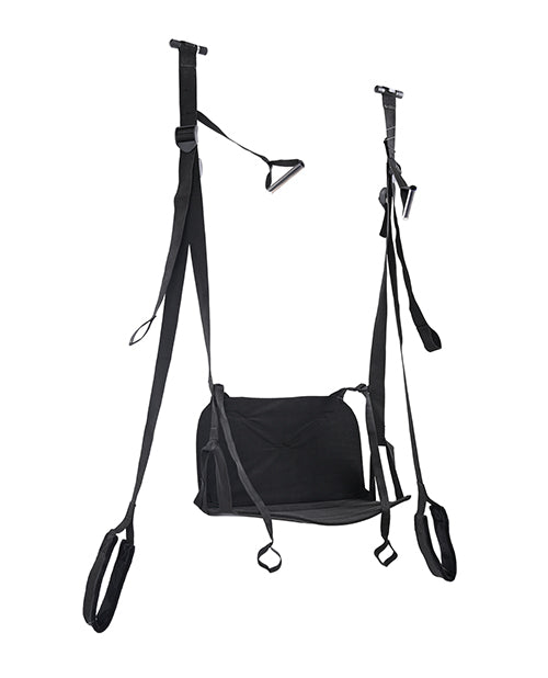 Sangle de sexe pour encadrement de porte Pivot Deluxe - Noir