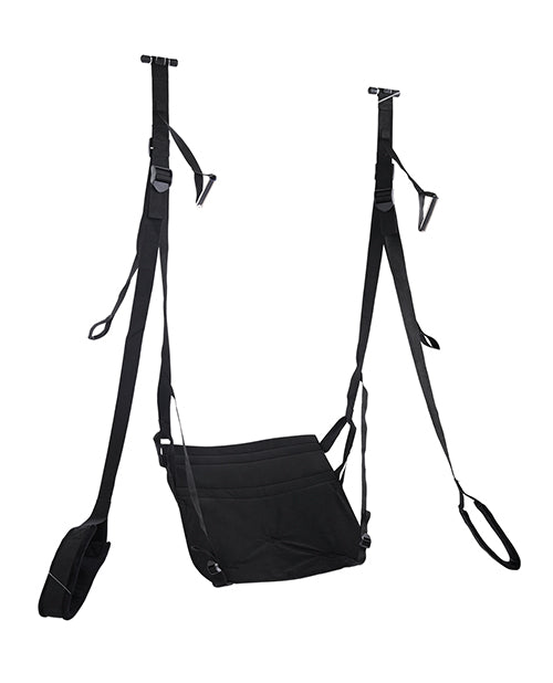 Sangle de sexe pour encadrement de porte Pivot Deluxe - Noir