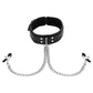 Sex & Mischief Nipple Clamps w/Collar