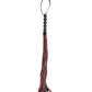 Flogger trenzado Saffron - Rojo/Negro