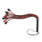 Flogger trenzado Saffron - Rojo/Negro