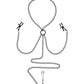 Chaîne safran téton au clitoris - Noir