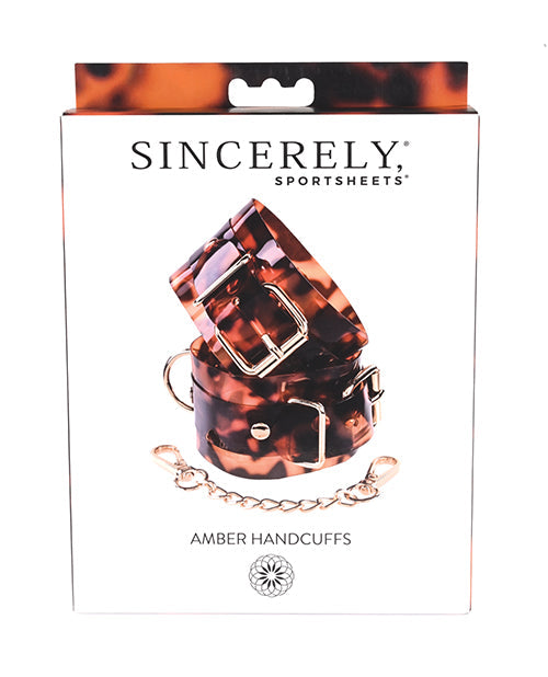 Sincèrement Amber Hand Cuffs