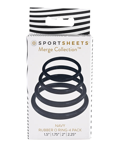 Sportsheets O Ring Lot de 4 - Marine