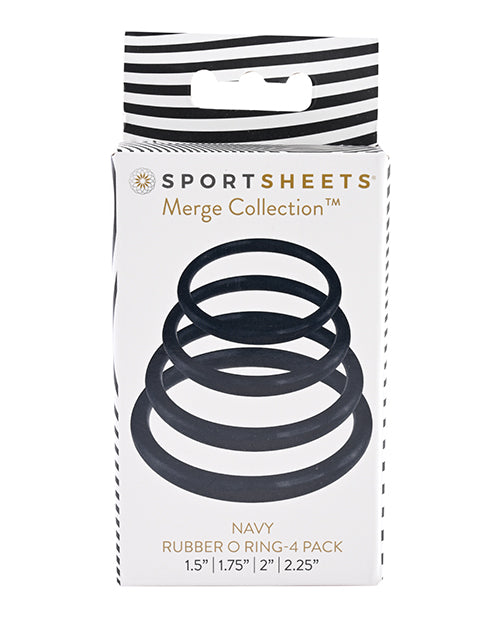 Sportsheets O Ring Lot de 4 - Marine