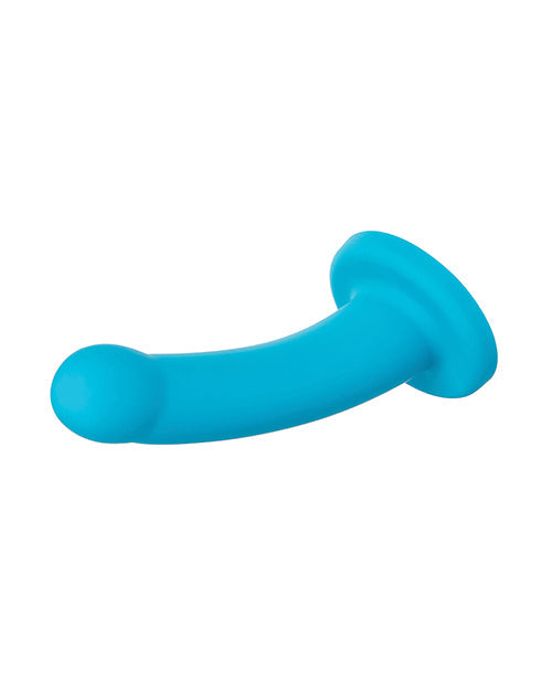 Gode ceinturon réaliste Nexus | Gode en silicone | Gros gode de 18 cm | Gode à ventouse Hux turquoise