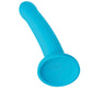 Gode ceinturon réaliste Nexus | Gode en silicone | Gros gode de 18 cm | Gode à ventouse Hux turquoise