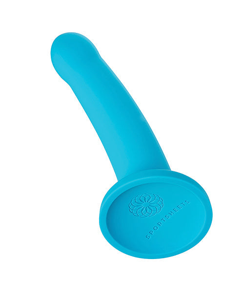 Gode ceinturon réaliste Nexus | Gode en silicone | Gros gode de 18 cm | Gode à ventouse Hux turquoise