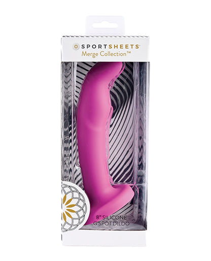 Sportsheets Tana G Spot Dildo en silicone 20 cm - Rose