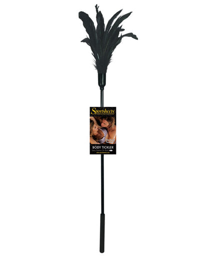 Sportsheets Body Tickler Starburst Feather - Negro