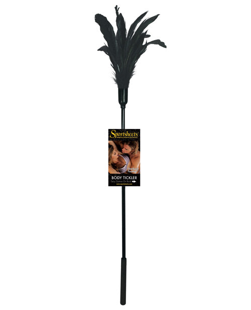 Sportsheets Body Tickler Starburst Feather - Negro