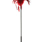 Sportsheets Body Tickler Estrella de plumas - Rojo
