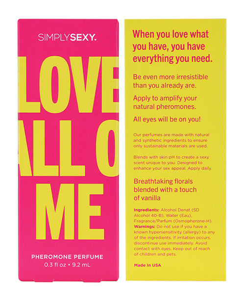 Parfum aux phéromones Simply Sexy - 8,5 g Love All of Me
