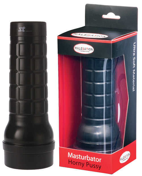 MALESATION Masturbateur Vagin-anus Noir - Ivoire