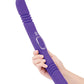 Juntos Doble Deleite Vibrador Doble Extremo Vibratorio y Penetrante - Morado