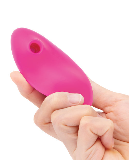 Vibrador de bragas a control remoto Suck N' Go Together - Rosa