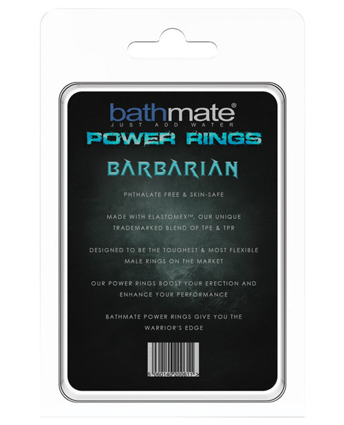 Anneau pénien Bathmate Barbarian - Noir