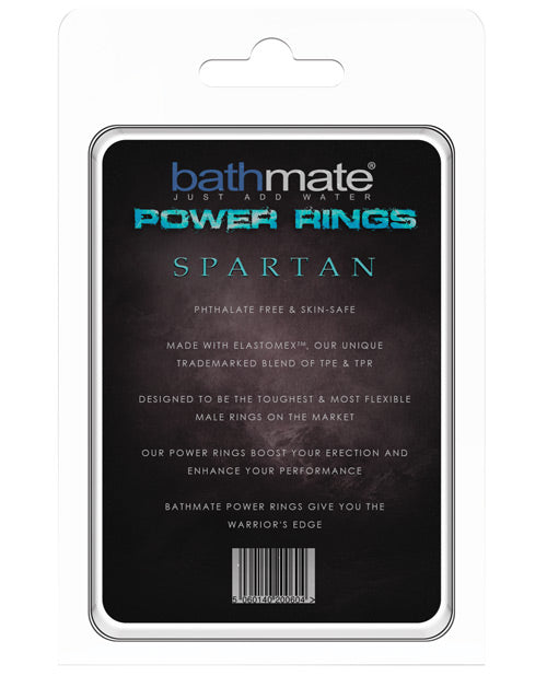 Anneau Pénien Spartan Bathmate - Noir