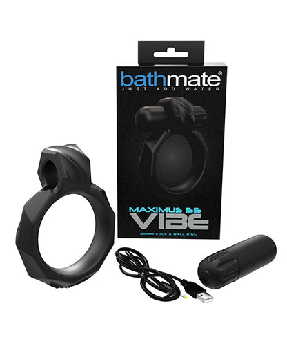 Anneau pénien Bathmate Maximus Vibe 55 - Noir