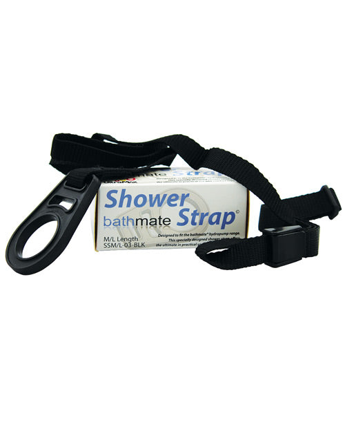 Correa de ducha Bathmate de longitud grande - Negra