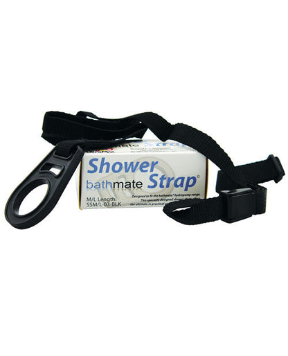 Correa de ducha Bathmate de longitud grande - Negra