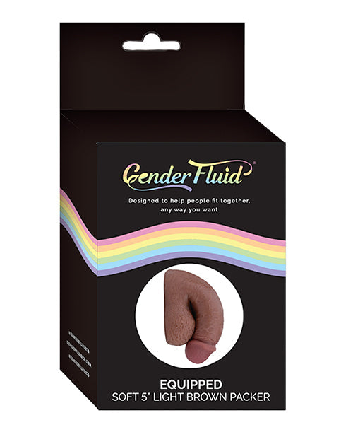 Paquete suave equipado de 5" Gender Fluid - Marrón claro