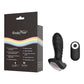 Vibrador Anal Zumbador Género Fluido con Control Remoto - Negro