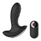 Vibrador Anal Zumbador Género Fluido con Control Remoto - Negro