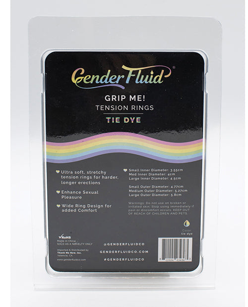 Tension Ring Set – Grippe-moi Genre Fluide ! – Tie-Dye