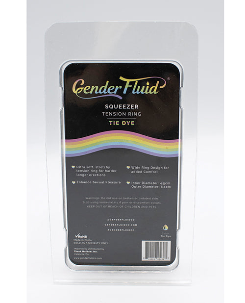 Anneau de tension Squeezer fluides de genre - Tie-Dye